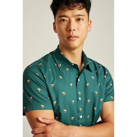 Bonobos Riviera Short Sleeve Men's Shirt Buttondown Standard Fit XXL NEW 283458 - Picture 5 of 11